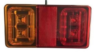Lampa tylna zespolona LED 12/24V prostokąt 150*80