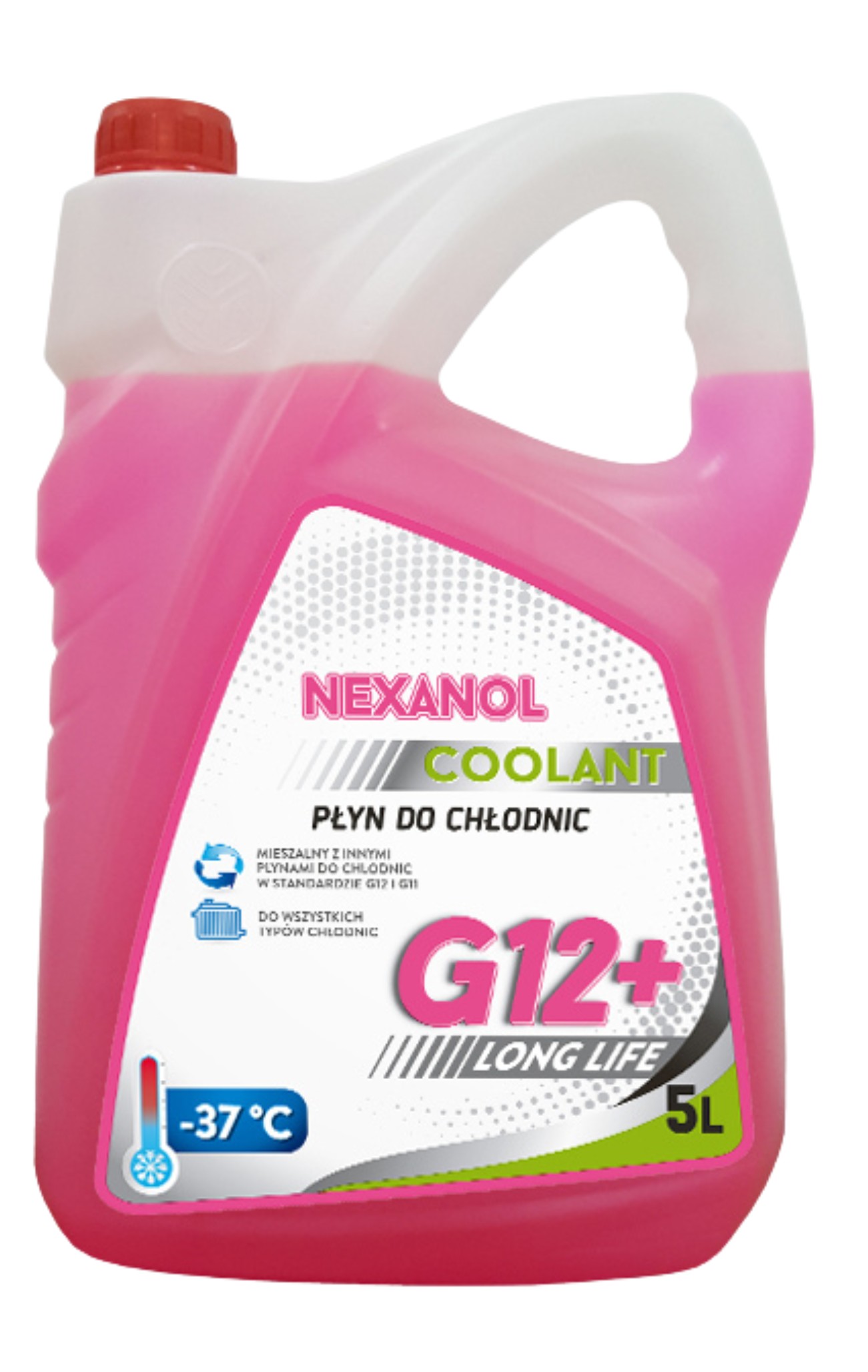 Płyn do chłodnic Coolant różowy G12 1l.