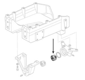 Tulejka osi przedniej Massey Ferguson 65,5*70*25