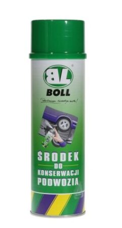 Środek do kons.podwozia czarny spray 500ml. /Boll/