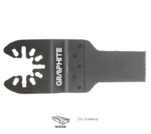 Brzeszczot HCS do drewna 20mm. Graphite
