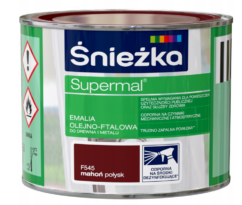 Emalia mahoń 0,2l. F545 Supermal