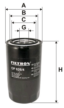Filtr oleju OP 626/4