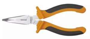 Szczypce wygięte wydłużone 160mm. Neo