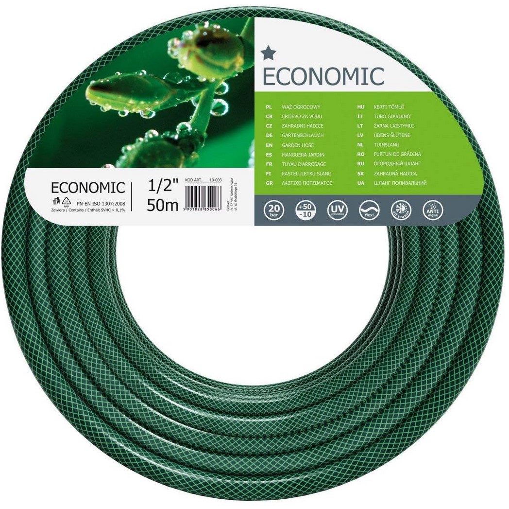Wąż ogrodniczy 1/2" 50mb. economic Cellfast - obrazek 2