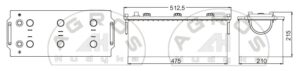 Akumulator 12V 170Ah Biz.