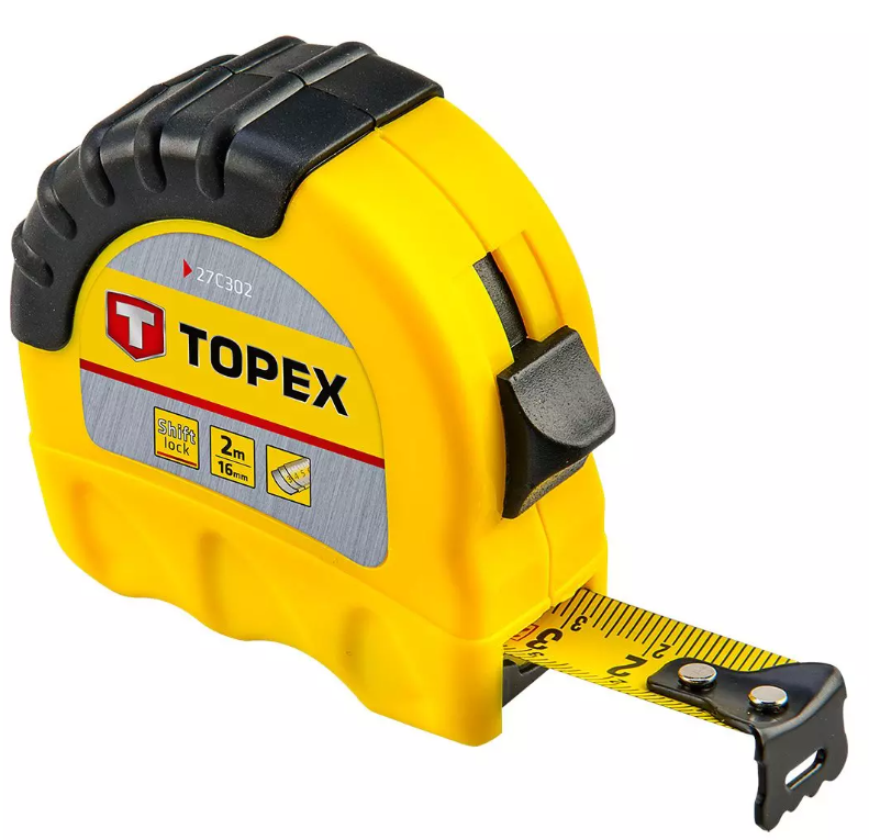 Miara zwijana stalowa 3m*19mm. Topex
