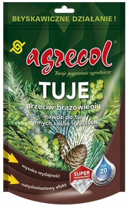 Nawóz przeciw brązowieniu igieł 0,25kg. Agrecol