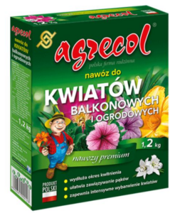 Nawóz do kwiatów ogrodowych 1,2kg. Agrecol