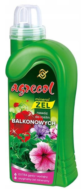 Nawóz żel do roślin balkonowych 1l. Agrecol