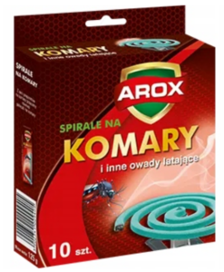 Spirale owadobójcze standard 10szt. Arox