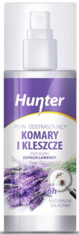 Płyn odstraszający komary i kleszcze 100ml. Hunter