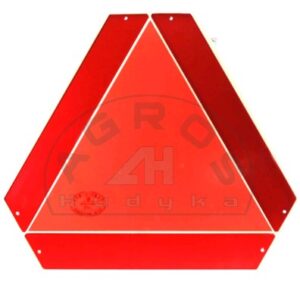 Trójkąt odblaskowy duży metalowy