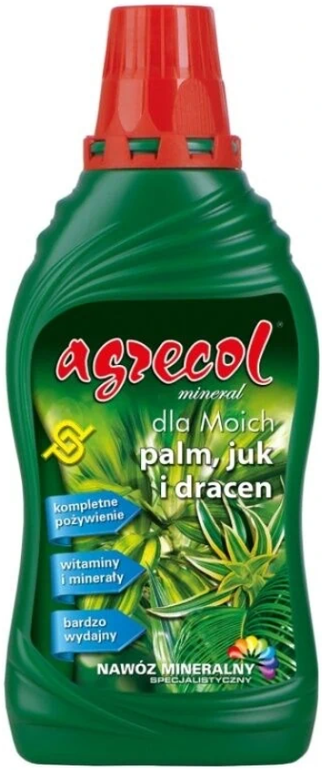 Nawóz mineralny do palm i dracen 0,5l. Agrecol