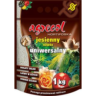 Nawóz jesienny uniwersalny 3kg. Hortifoska Agrecol