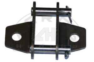 Złączka łańcucha 38,4R 6,9mm.z uszami (przen.poch)