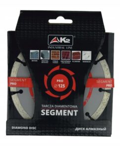 Tarcza diamentowa 125mm. segment PRO K2