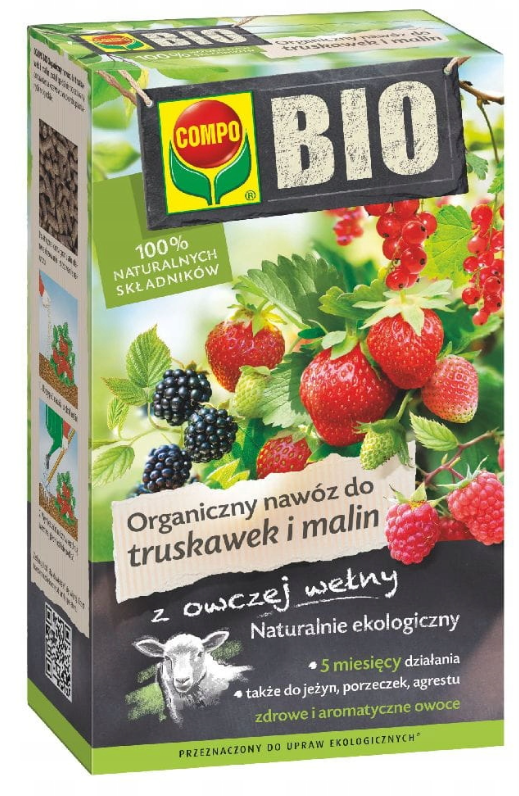 Nawóz do truskawek 750g. BIO Compo