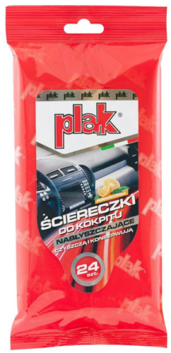 Ściereczki do kokpitu błysk pomarańcza /Plak/
