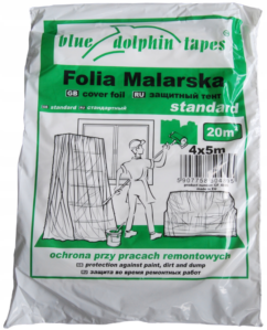 Folia malarska 4*5m. standardowa