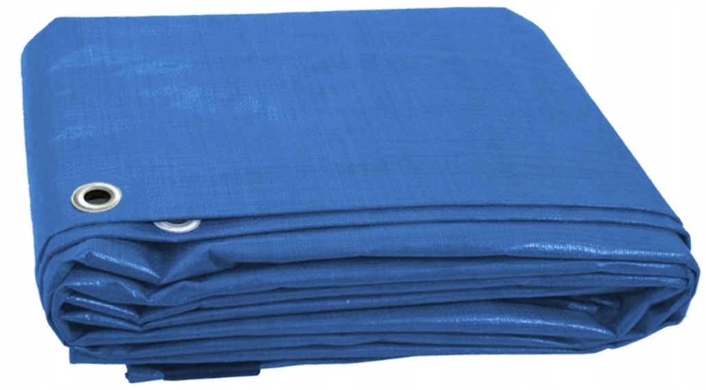 Plandeka 6*8m. 55g/m2 niebieska