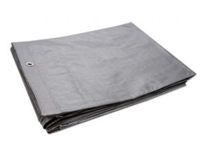 Plandeka 8*12m. 110g/m2 srebrna