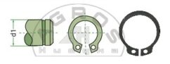 Pierścień Segera 40Z 2,5mm