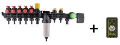 Zawór sterujący 5+2-sekc. HD z elektroz. główn.