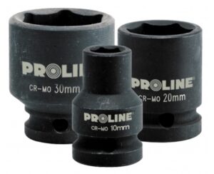 Nasadka udarowa 1/2" 21mm. 6k. Cr-Mo Proline