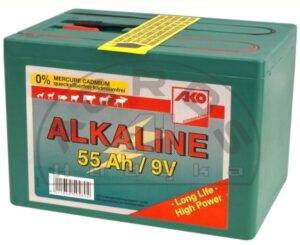 Bateria 9V 55Ah do elektroz.mała aklaiczna