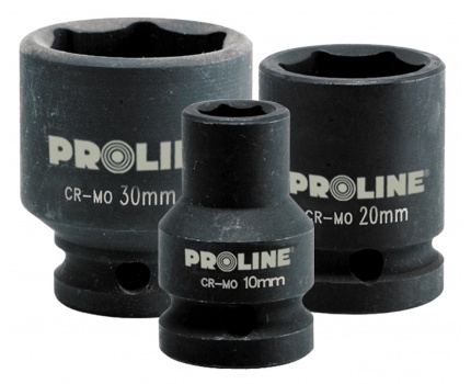Nasadka udarowa 1/2" 32mm. 6k. Cr-Mo Proline