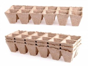 Doniczki do rozsad 5*5cm. 3 paletki paczka
