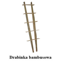 Drabinka bambusowa 60cm.