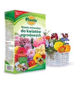 Nawóz do kwiatów ogrodowych 1kg. Planta