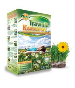 Mieszanka gaz. trawnik kwiatowy 0,9kg Planta