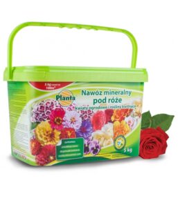 Nawóz pod róże i kwiaty ogrodowe 5kg wiadro Planta