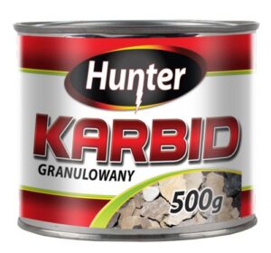 Karbid granulowany 500g. Hunter