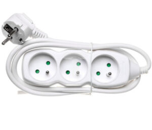 Przedłużacz 3*1,5m. z uziemieniem