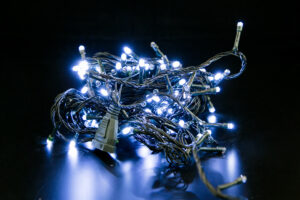 Lampki choinkowe LED 300 żarówek żółte