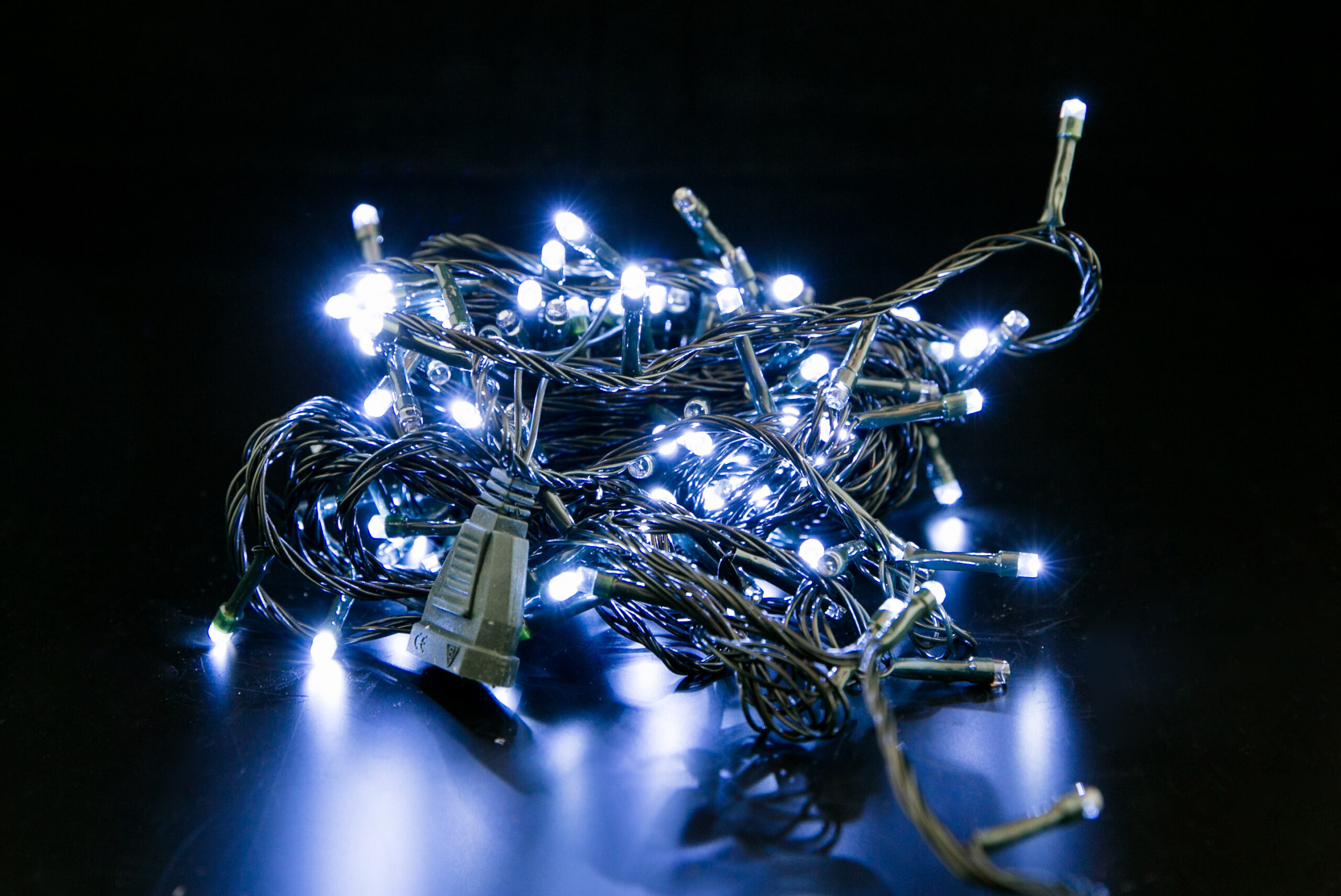 Lampki choinkowe LED 300 żarówek żółte