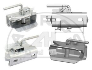 Zaczep przyczepy SBR-80 sworzeń-33mm.