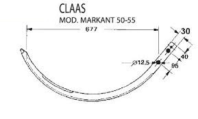 Igła prasy Markant 50, 51, 55 aluminiowa