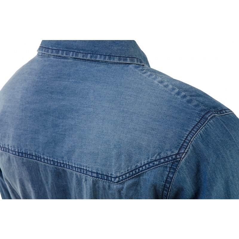 Koszula robocza DENIM rozmiar S Neo - obrazek 3