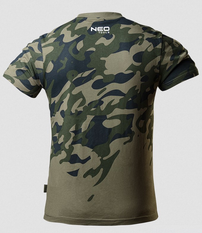 Koszulka t-shirt CAMO z nadrukiem M Neo - obrazek 2