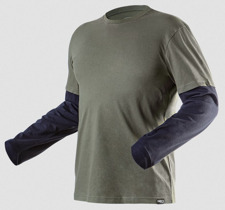 Koszulka z długim rękawem CAMO olive XL Neo