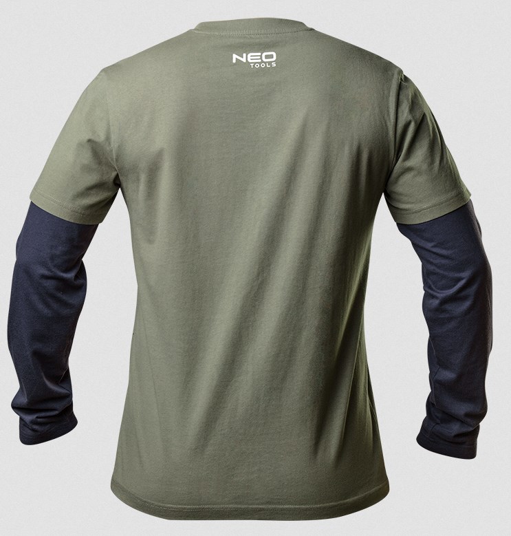 Koszulka z długim rękawem CAMO olive XL Neo - obrazek 2