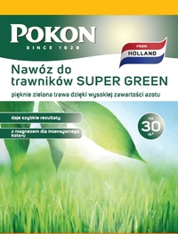 Nawóz do trawnika super green 3kg Pokon