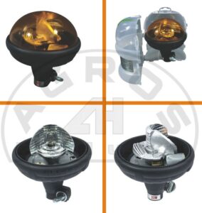 Lampa ostrzeg-kogut 12/24V elastyczna niska /Sacex