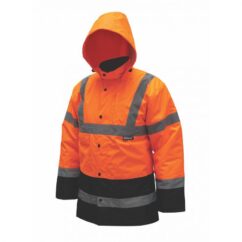 Kurtka ostrzegawcza zimowa pomarańczowa 2XL Dedra