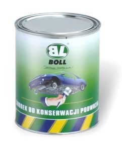 Środek do kons.powozia czarny pędzel 1kg. /Boll/